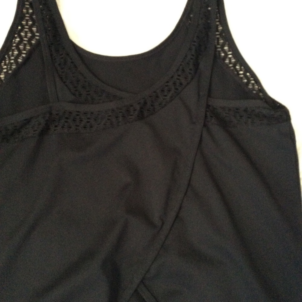 Fabletics Crochet Drape Back Tank - image 6